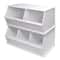 Badger Basket 2 Bin Stackable Storage Cubby